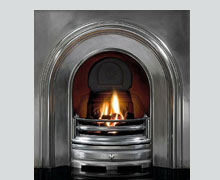 Crown cast iron fireplace