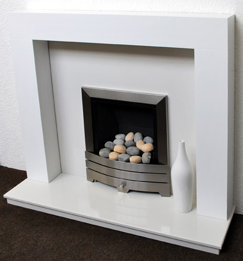 Dorchester white fireplace