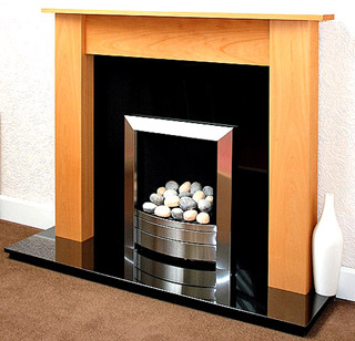 Eclipse Beech fire surround