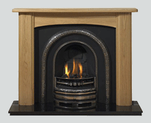 The Newark solid oak fire surround