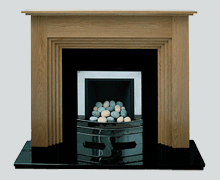 The Twyford solid oak fire surround