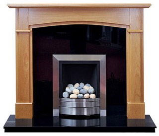 Hampshire Oak fireplace surround