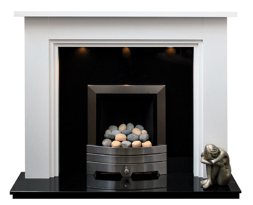 Nottingham white fire surround