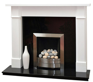 Worcester white fire surround