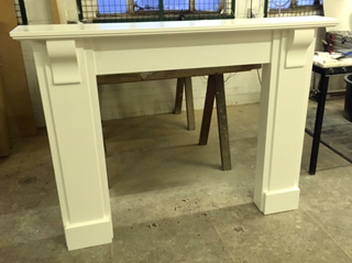 Custom made fire surround