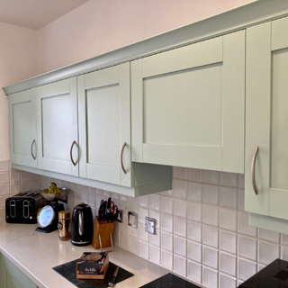Nottinghamshire kitchen restoration Kitchen respray Nottinghamshire
