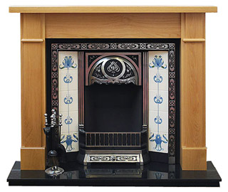Oak fire surround Worcester Worcester solid oak fireplace surround